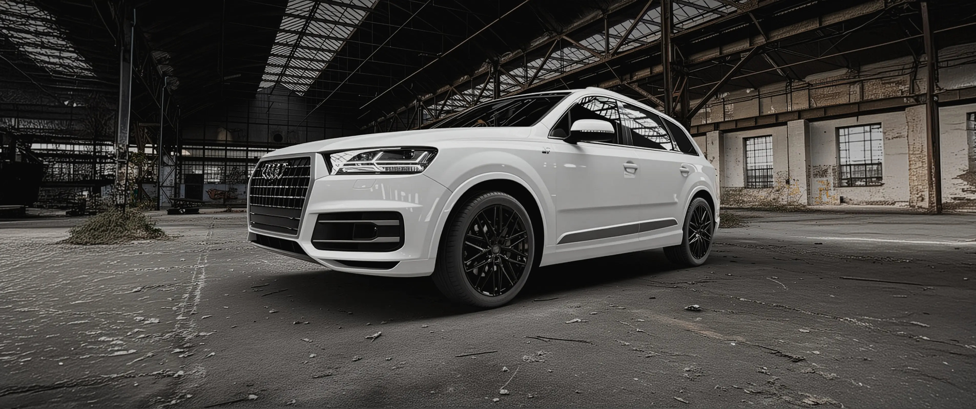 Side steps AUDI Q7 restyling