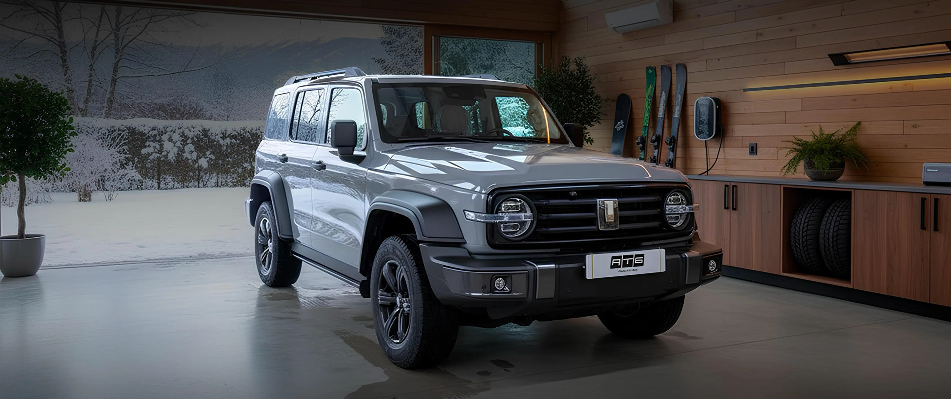 Electric side steps Tank 300 