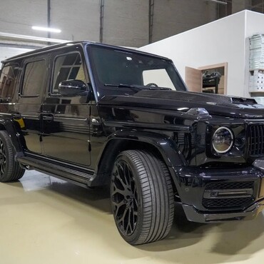 Mercedes-Benz G-class III side exhaust