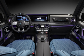 2024 Mercedes AMG G63 4x4² vehicle interior