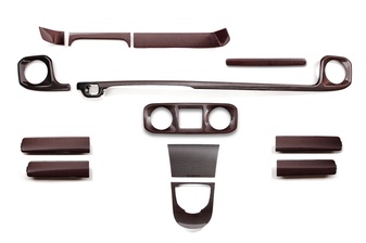 Carbon fiber interior trim parts for the MB G-class