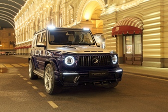 Mercedes AMG G63 INFERNO yachting