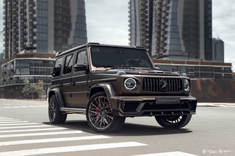 Mercedes G63 in full Inferno carbon fiber