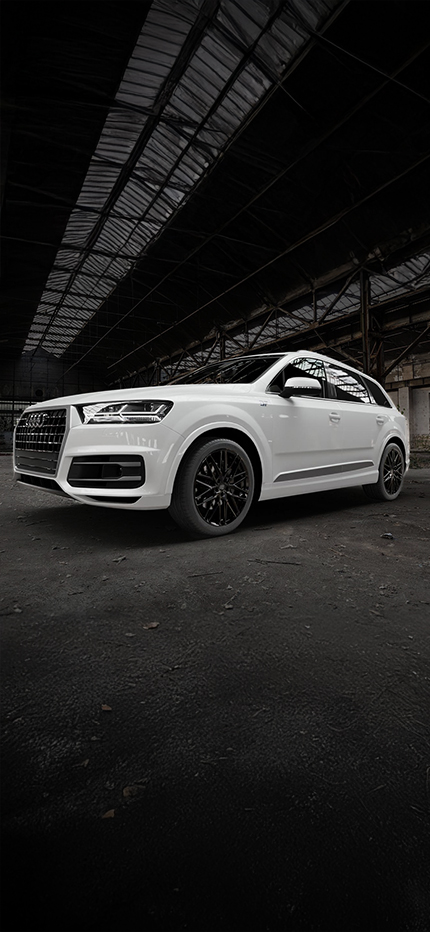 Side steps AUDI Q7 restyling
